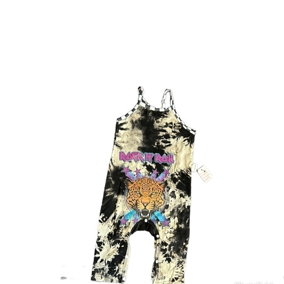 Rock n Roll baby/toddler girls romper - Picture 2 of 6
